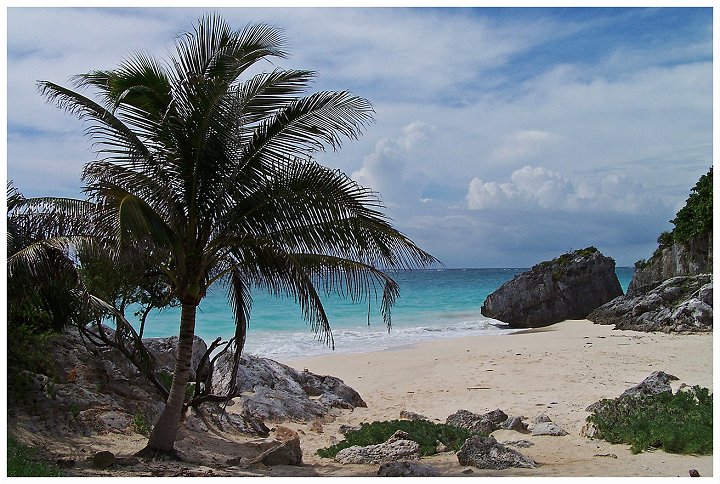 100_2798.jpg - Plage paradisiaque, Cancun  Mexique, été 2007 
